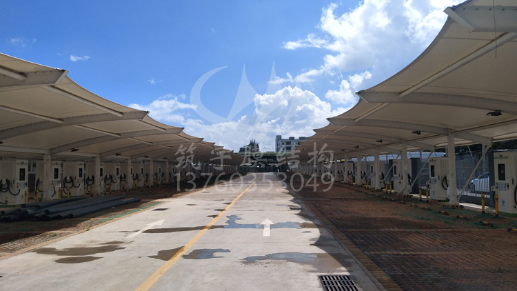 深圳觀瀾新田車站膜結構